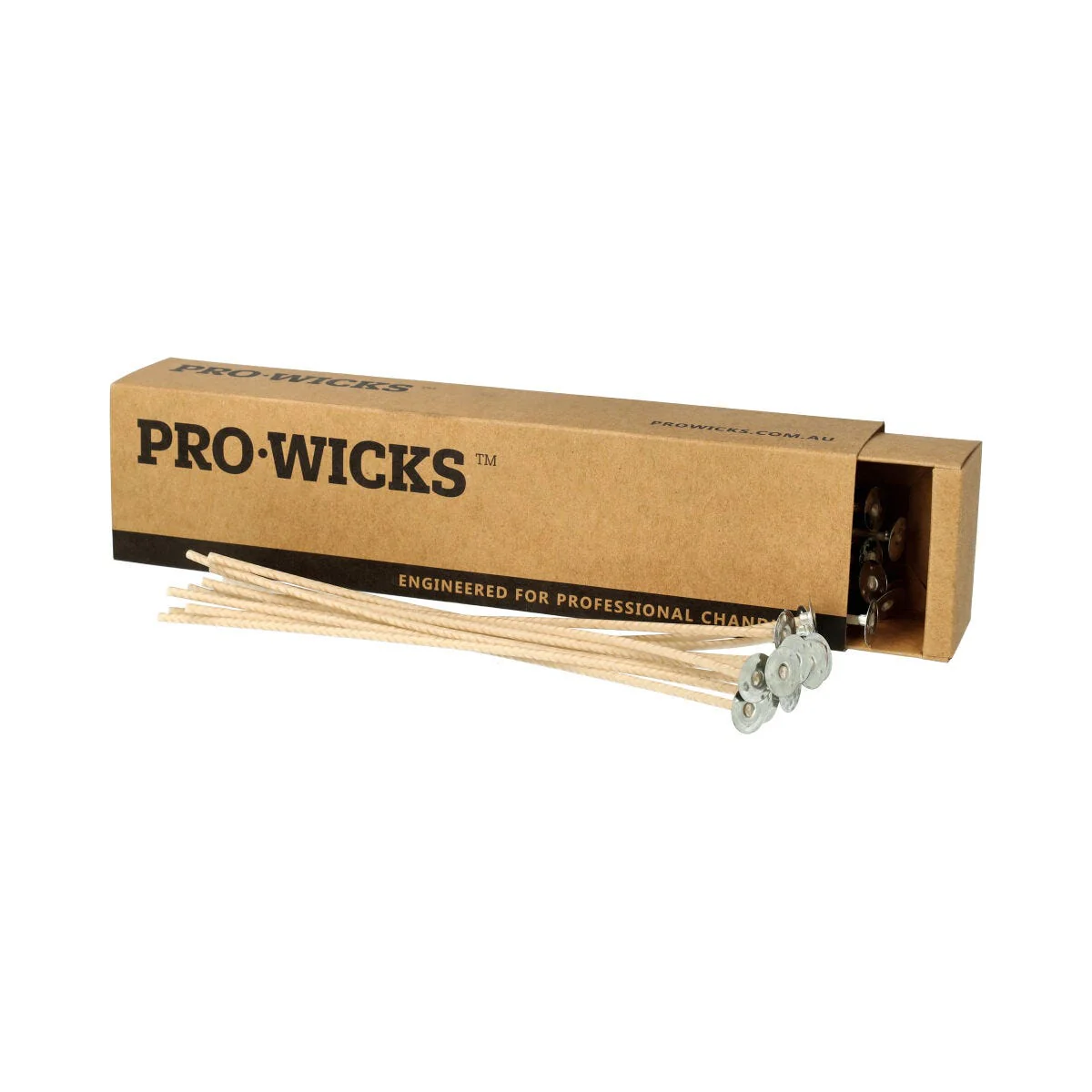 PRO WICKS CDN 18 - 200mm Long 15mm x 3.8mm Tab - 100