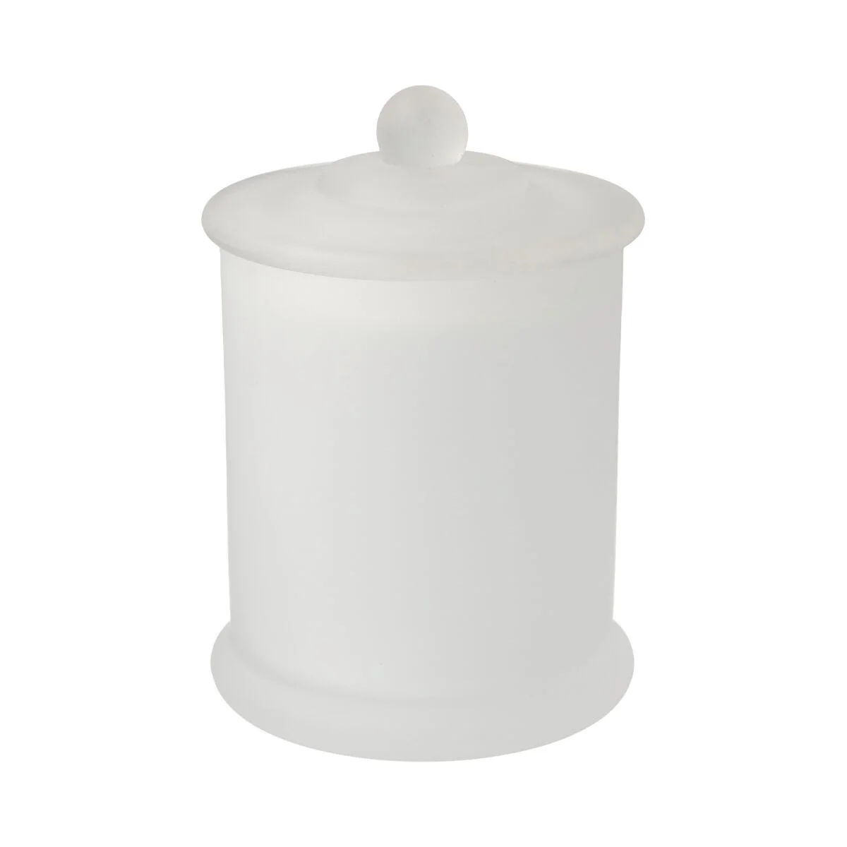 Danube Glassware - Knob Lid - Frosted - Small - 12