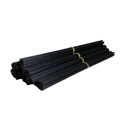 Fibre Diffuser Sticks - 5mm x 300mm - Black - 100 of
