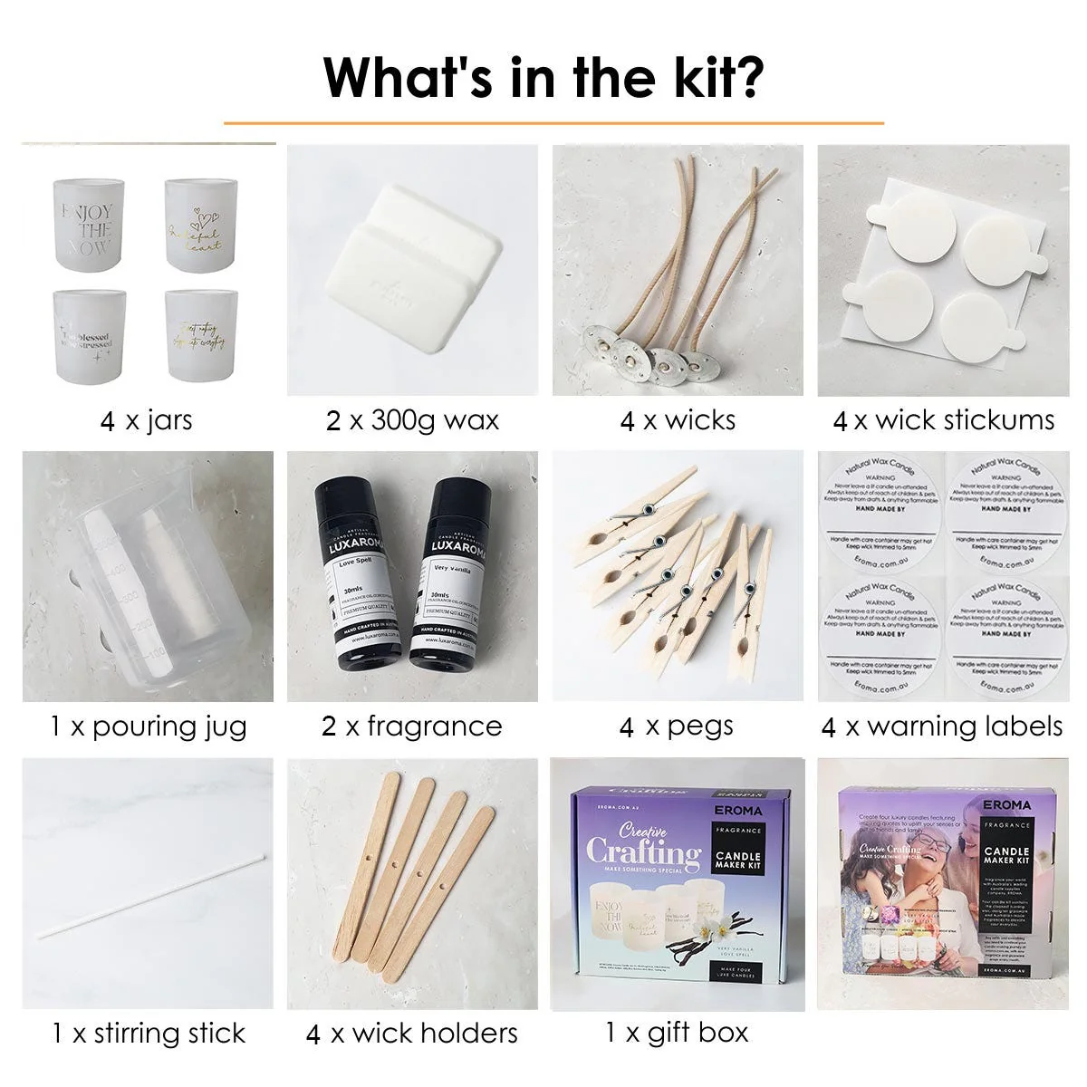 Love Light DIY Candle Kit - Image 3