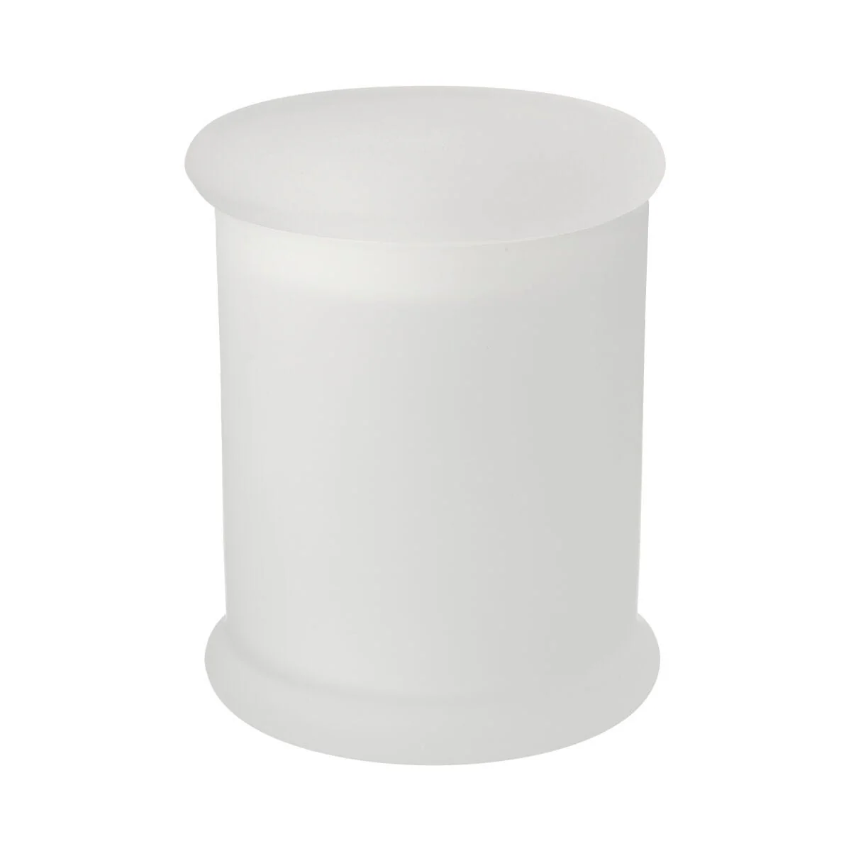 Danube Base and Flat Lid Frosted (Packed with lid on)