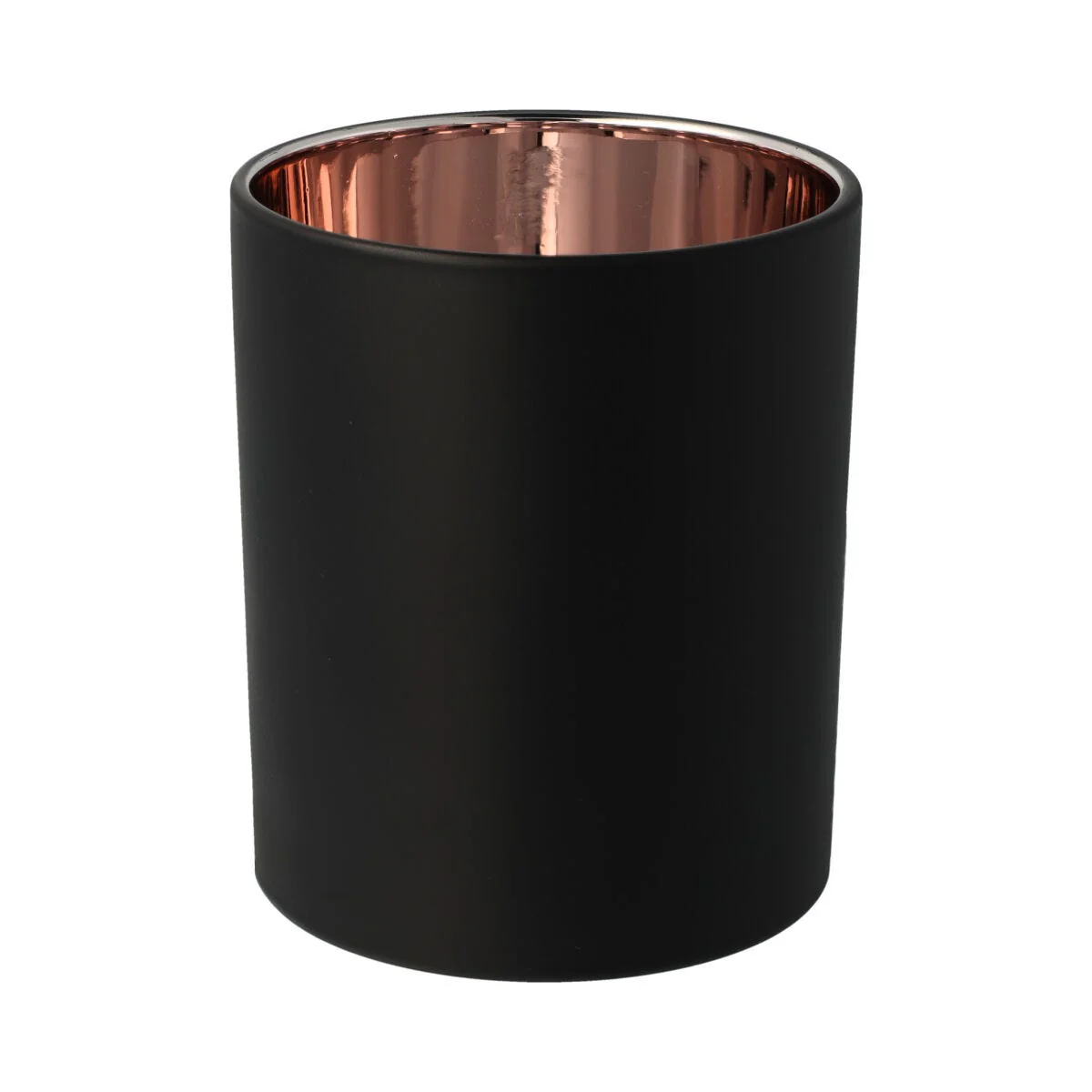 Oxford Glassware - Electroplated Rose Gold & Matte Black - Medium - 1