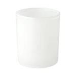 Oxford Candle Jar - Transparent White (Outside Painted)